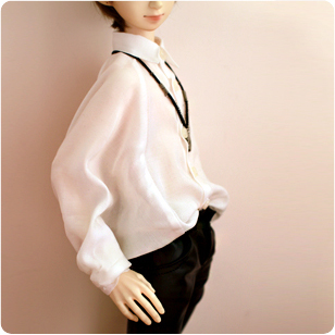 taobao agent [Clearance] ** Greentime ** 13SD/GR large bat-cuff shirt set-two-color