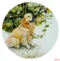 Tô Châu thêu DIY kit puppy bí ngô 35cm X 35cm tiểu động vật Kit vận chuyển ĐẦY ĐỦ - Bộ dụng cụ thêu tranh thêu đồng hồ treo tường
