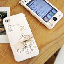 ЮжнаяКорея импортирует Happymori спереди и сзади для iPhone 4 / 4S