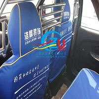 Заводская индивидуальная настраиваемая сантанатская на такси на такси реклама защитная крышка рукава может быть напечатано графическое логотип