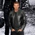 Beckham với cùng một xe máy người đàn ông da và Châu Âu đoạn ngắn cổ áo jacket Harley triều nam Slim PU leather jacket Quần áo lông thú
