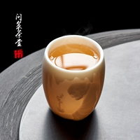 Hỏi Cedehua sứ trắng sứ Cup Cup Cup cá nhân Cup Master Cup Single Cup gốm Handmade Kung Fu Bộ tách trà lớn - Trà sứ ấm trà đạo