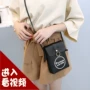 Túi điện thoại di động nữ 2018 mới túi nhỏ chéo túi điện thoại di động sinh viên Hàn Quốc phiên bản của túi dễ thương nhỏ dọc xiên 挎 túi để điện thoại