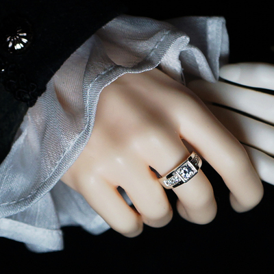 taobao agent [Discontinued 160] BJD special ring Men's uncle uses 1/3 luxury diamond ring President
