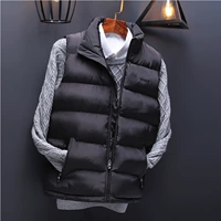 Áo khoác mùa thu và mùa đông xuống cotton vest nam Hàn Quốc phiên bản của xu hướng tự trồng dày thanh niên vest vest nam vest áo khoác nam đẹp