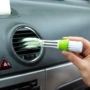 Xe đa chức năng đúp head brush điều hòa không khí cửa thoát khí làm sạch bàn chải bàn phím máy tính bàn chải xe công cụ làm sạch nguồn cung cấp cọ rửa xe ô tô