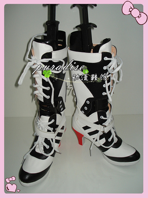 taobao agent Professional custom suicide team Harley Quinn Harry Harry Kuizen clown female cosplay shoes