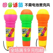 Echo microphone trẻ em microphone microphone đồ chơi microphone karaoke bé sừng nhạc cụ âm nhạc ca hát bán buôn