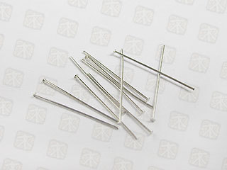 taobao agent Copper T-needle 20mm-Roguhe DIY beaded handmade jewelry accessories T-shaped needle diced needle