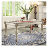 Nước mỹ rắn chạm khắc bảng tân cổ điển cổ điển cũ dinette kết hợp Pháp tùy chỉnh class bảng