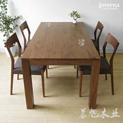 Nhật bản-phong cách sồi trắng rắn bàn ăn gỗ và ghế kết hợp phong cách Bắc Âu nhà hàng bảo vệ môi trường đồ nội thất bảng tùy chỉnh