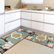 Thảm nhà bếp có thể được giặt bằng máy dài không thấm nước thảm sàn phòng khách phòng ngủ lối vào sảnh phòng tắm thảm cửa - Thảm