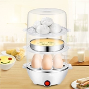 Trứng nấu tự động tắt trứng hấp đôi trứng nhỏ hộ gia đình 羹 máy ăn sáng nhân tạo
