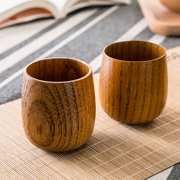 Trang chủ ly trà gỗ Nhật Bản cách ly ly gỗ công suất lớn ly gỗ sáng tạo ly gỗ rắn - Tách