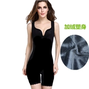 Boxer dày và nhung 裆 body định hình đồ lót nhiệt đồ lót nữ bếp để giảm bụng corset bụng