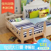 Gỗ rắn giường trẻ em cậu bé lưu trữ nội thất dân cư với hộ lan tôn sóng giường đơn cô gái công chúa giường cạnh giường ngủ