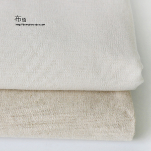 Gai phôi phôi trắng màu rắn cotton linen chất liệu dày linen vải handmade TỰ LÀM vải nhà vải khuyến mãi