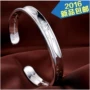 Phiên bản Hàn Quốc của vòng tay bạc đơn giản Rose Glossy vòng đeo tay thời trang trái tim nam nữ mở rộng vòng daniel wellington 