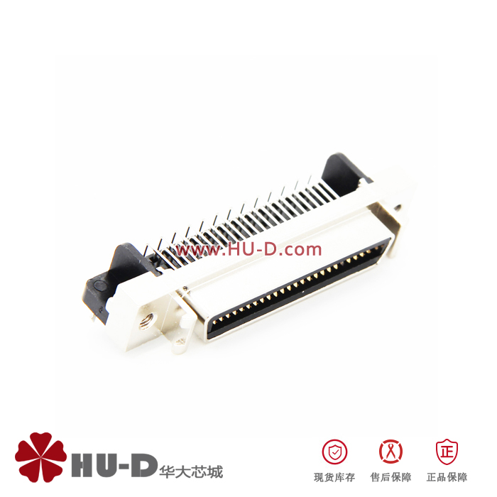Đầu nối servo SCSI loại tấm hàn HPCN 50PIN 14P 20P 26P 36P kim cong nữ
