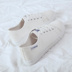 2018 Hàn Quốc phiên bản mới thời trang giày trắng phụ nữ hoang dã giày vải mùa hè phẳng dây đeo dưới sinh viên giày thoáng khí thủy triều Plimsolls