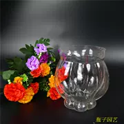 Bình thủy tinh thủy tinh bí ngô bình thủy tinh bát sen bát tròn thủy tinh bình cá vàng thủy tiên hoa tulip - Vase / Bồn hoa & Kệ