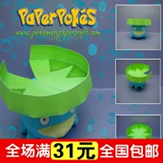 Pokémon sen giấy mô hình giấy cậu bé đồ chơi Pokemon phim hoạt hình 3D ba chiều jigsaw puzzle khuôn giấy