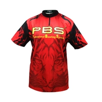 2016 vụ nổ mới! PBS bowling chuyên nghiệp thể thao bowling áo sơ mi áo sơ mi chơi quần áo con hổ đỏ bộ thể thao puma