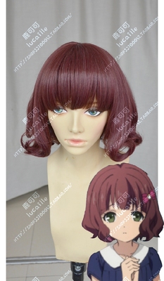 taobao agent Fanjiazhen cherry brown pear head lolita popular anime cosplay wig
