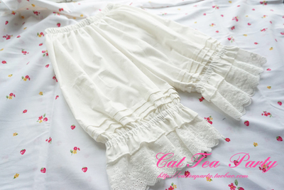 taobao agent Organ, trousers, protective underware, leggings, Lolita style, with embroidery