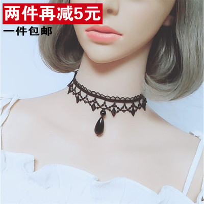 taobao agent Metal retro choker, pendant, Gothic, Lolita style