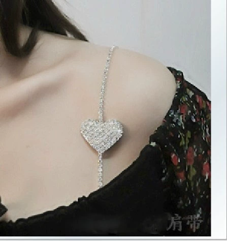 Căn hộ tình yêu 3 Wanyu cùng dây đeo vai rhinestone kim cương đồ lót kim cương dây đeo vai dây đeo vai vô hình dây đeo vai cung cấp đặc biệt - Vai tráng