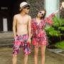 Cặp đôi đồ bơi nữ ba mảnh che bụng thon gọn Hàn Quốc suối nước nóng nhỏ bikini bikini quần phù hợp với cặp đôi - Vài đồ bơi đồ đôi nam nữ đi biển
