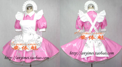 taobao agent Fuchsia individual clothing PVC for princess, doll, cosplay