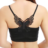 Sexy bow ngắn yếm trong vẻ đẹp trở lại bọc ngực ống top phương thức chống thắp sáng đáy áo ngực đồ lót phụ nữ áo bra 2 dây