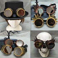 Steampunk kính sci-fi ống nhòm với gai kính cơ sở bão gothic đảng Cosplay đạo cụ nami cosplay