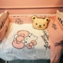 Bé bông rửa ba mảnh giường ngủ trẻ em Mikasa 1.2 1.35m giường ngủ bé mẫu giáo - Bộ đồ giường trẻ em ga trải giường cho em bé	