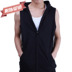 Mùa hè Slim vest nam Hàn Quốc phiên bản của áo khoác xu hướng áo len trùm đầu tập thể dục không tay hurdle mỏng vest nam Dệt kim Vest