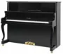 Áo Vedrio piano "MG-Y06A" chân đứng màu đen sáng cong với ghế nâng - dương cầm đàn piano nhỏ