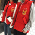 Vest nam mùa thu và mùa đông kitten coat ấm quần áo vest Hàn Quốc thanh niên siêu kích thước lớn các cặp vợ chồng vest cotton coat Trang phục Couple