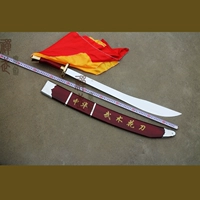 Сплетни на меча Тай Чи Тайджидао, краска с красной ручкой, нож для боевых искусств не открыт
