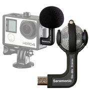 Phụ kiện máy ảnh thể thao Maple GoPro Hero4 Hero3 + Micrô ghi âm ngoài Camera Mini Micrô GOMIC