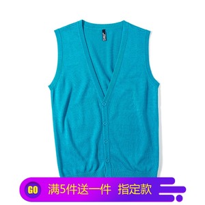 Hàn quốc phiên bản mới mùa xuân và mùa thu của nam giới thời trang V-Cổ tay đan vest nam vest hoang dã mùa thu và mùa đông áo len triều
