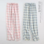 Mùa xuân, mùa hè và mùa thu mới đồ ngủ nữ quần đan Nhật Bản bông nhà quần cotton gạc đôi quần lỏng lẻo bộ mặc nhà đẹp