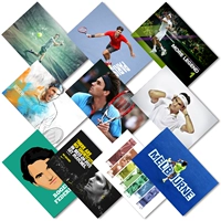 Crystal Card Federer Pat в Roger Federer Import Pet Bus Card Sticker Card Card Card