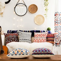 gió Đông Nam Bohemian Khăn trải giường sofa gối đệm gối xe bìa văn phòng gối - Trở lại đệm / Bolsters gối đệm lưng