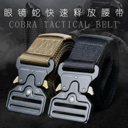 Cobra khóa vải chiến thuật vành đai nam lĩnh vực đa chức năng lực lượng đặc biệt đào tạo dệt bên trong vành đai chống mài mòn ngoài trời