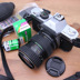 Máy quay phim SLR kim loại bằng tay Pentax K2 SMC 40-80 2.8-4 ống kính tay máy để gửi phim Máy quay phim