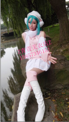 taobao agent Vocaloid, clothing, fuchsia dress for princess, cosplay