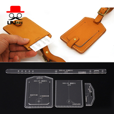 Рукав/kabaw/бумажник 手工皮革皮具diy胸卡套工作证件套工牌卡套亚克力版型图纸格样