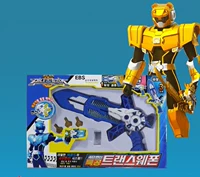 Hàn quốc Mini Đại Lý Đội Đồ Chơi Fet Seimi Biến Dạng Robot Vũ Khí Bí Mật Sword Gun Búp Bê Trẻ Em đồ chơi đồ chơi